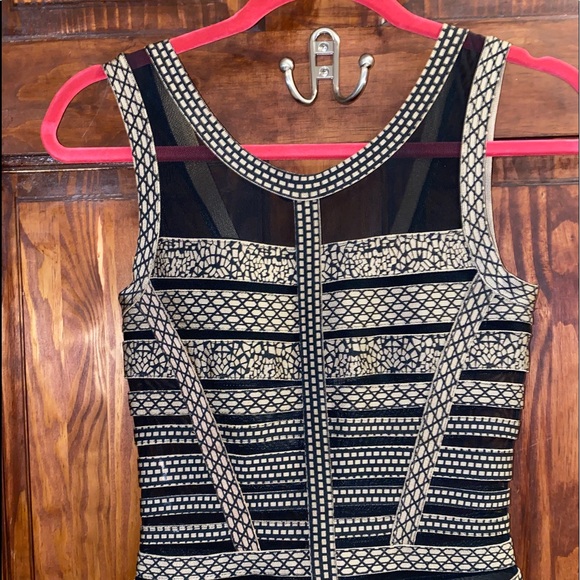 Gracia Bandage Dress with Mesh - Picture 2 of 5